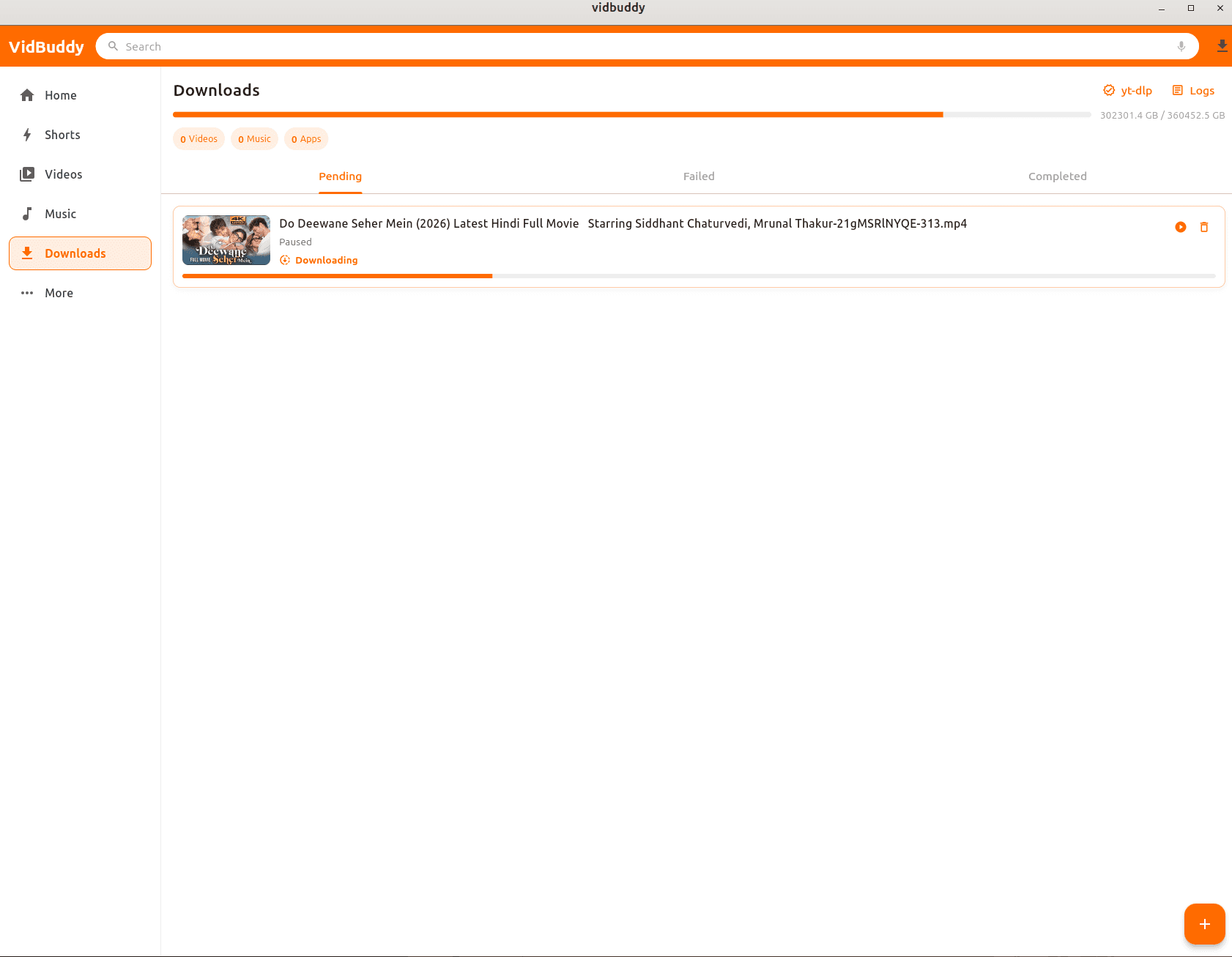 Desktop Media Downloader screen 4