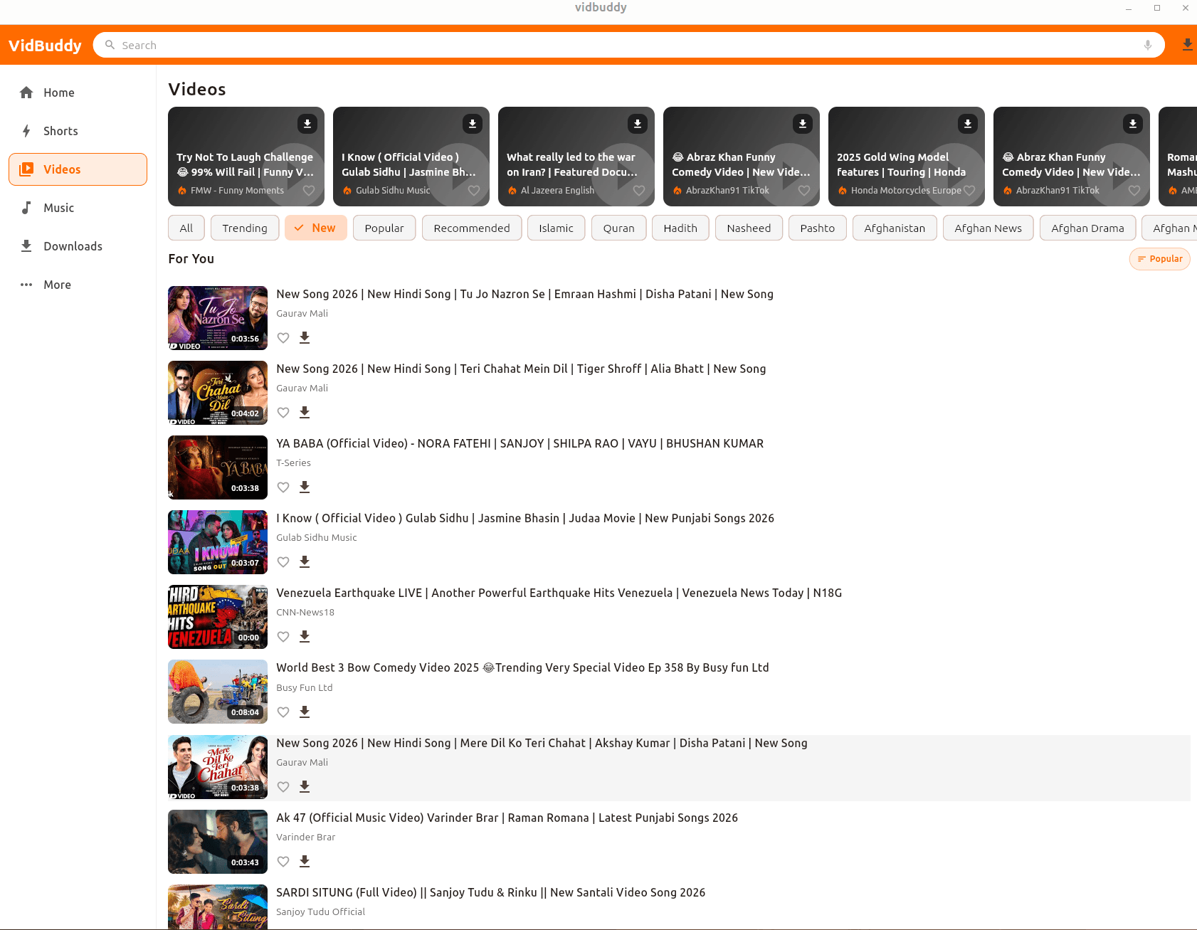 Desktop Media Downloader screen 2